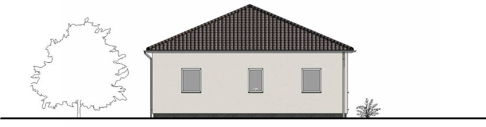 Einfamilenhaus-90 Ansicht rechts