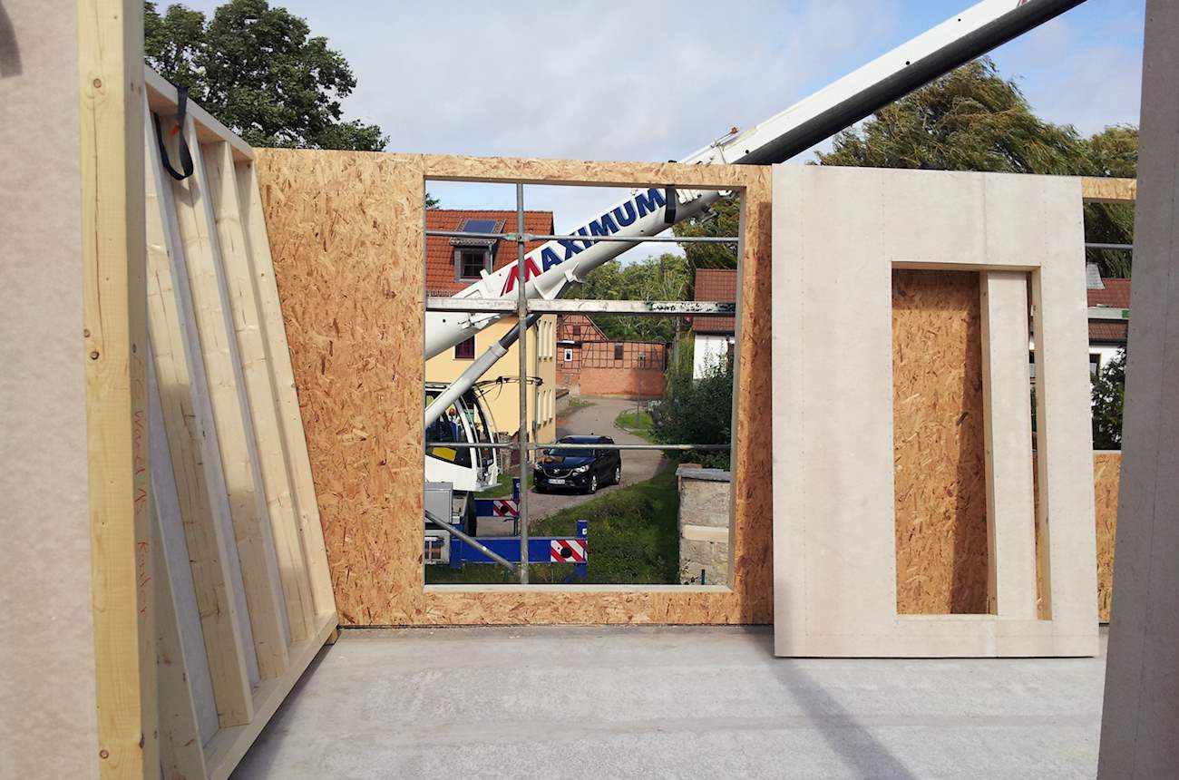 Ökologische Ausbauhäuser mit modernem Holzrahmenbau